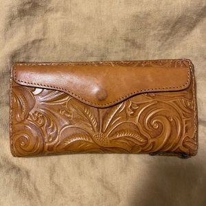 Patricia Nash Embossed Leather Wallet